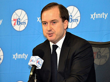 76ers general manager Sam Hinkie. (C.F. Sanchez/Staff Photographer)