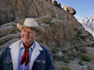 Actor Dick Jones, photographed in the Alabama Hills, near Lone Pine, Calif., in 2006 when he was a celebrity guest at the Lone Pine Film Festival. 