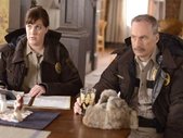 Bob Odenkirk plays Bill Oswalt and Allison Tolman is Molly Solverson in "Fargo," a 10-episode series set in Bemidji, Minn.